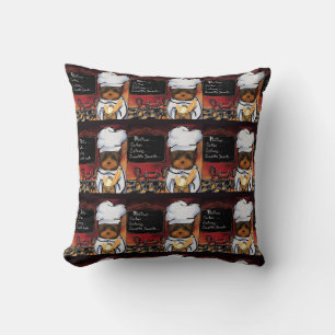 YORKIE POO CHEF CUSHION