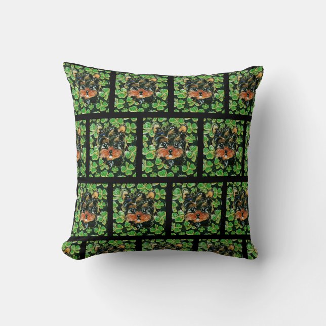 YORKIE POO CUSHION (Front)