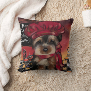 YORKIE POO  CUSHION
