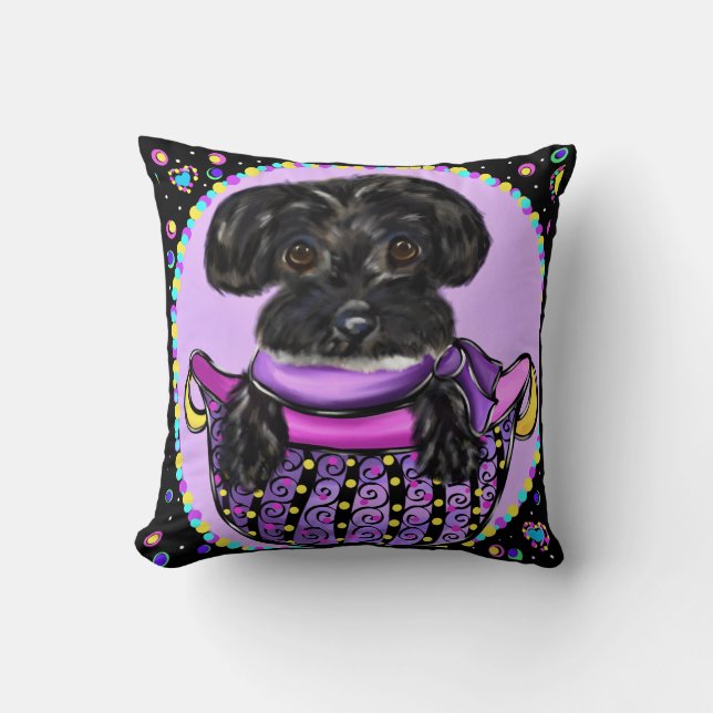 Yorkie Poo Cushion (Front)