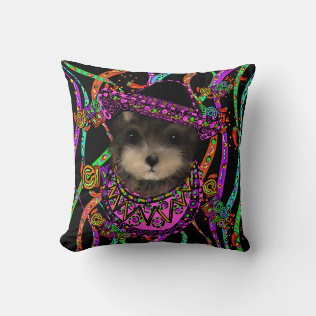 Yorkie Poo   Cushion (Front)