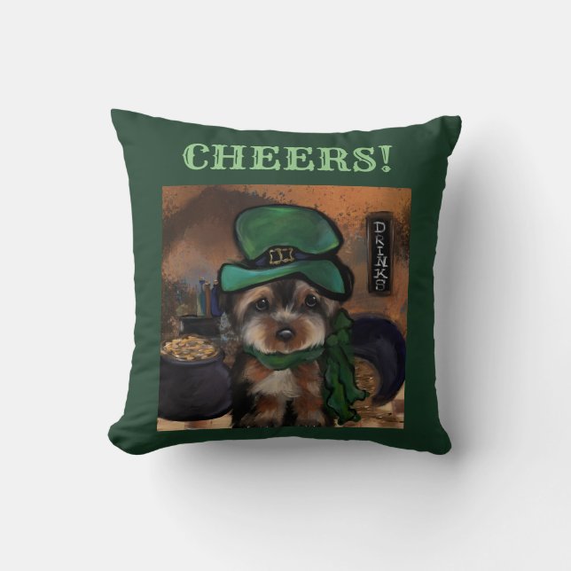 Yorkie  Poo     Cushion (Front)