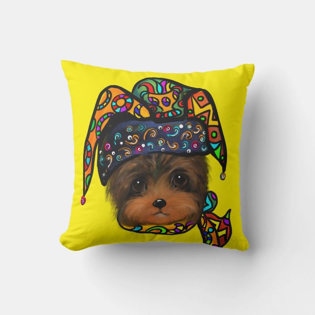 YORKIE POO          CUSHION (Front)