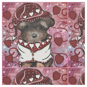 Yorkie Poo Fabric