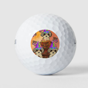 Yorkie Poo Golf Balls