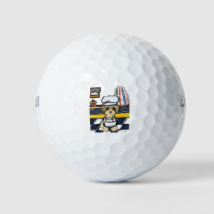 Yorkie Poo Golf Balls