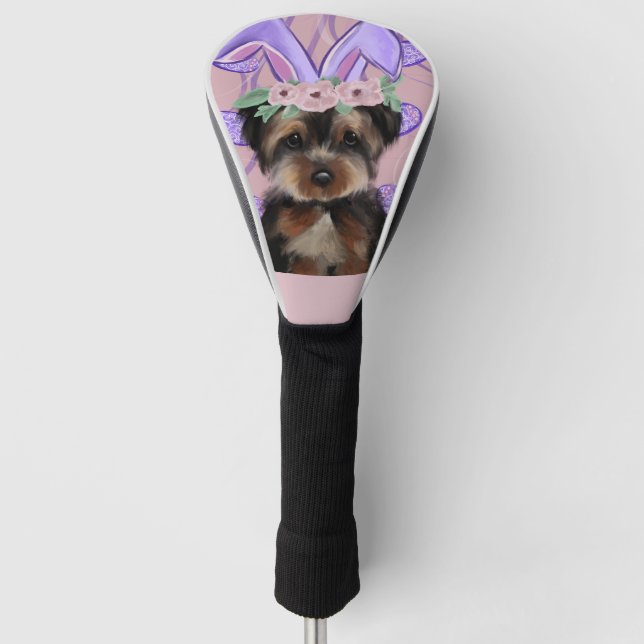  Yorkie Poo      Golf Head Cover (Front)