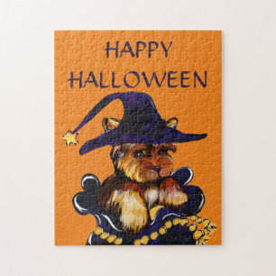 YORKIE POO - HALLOWEEN JIGSAW PUZZLE