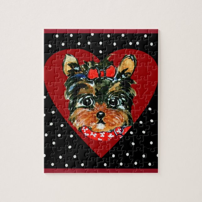 Yorkie Poo Jigsaw Puzzle (Vertical)
