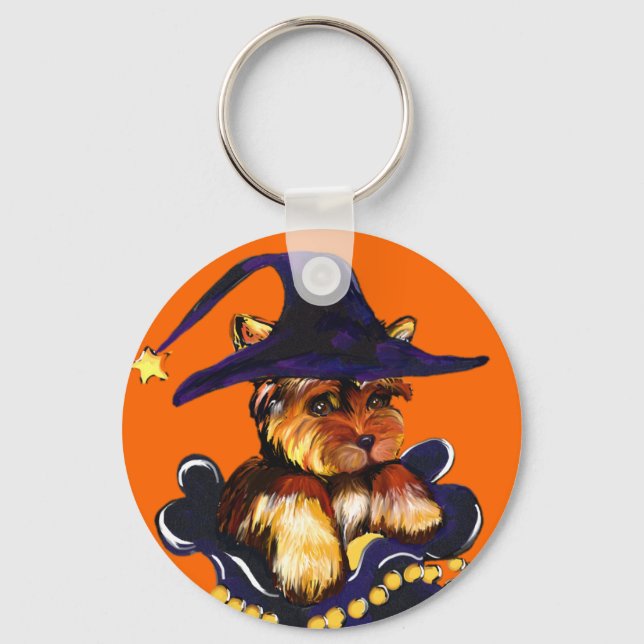 YORKIE POO KEY RING (Front)