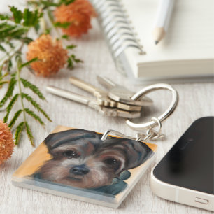 YORKIE POO           KEY RING