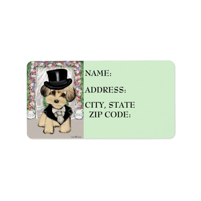 YORKIE POO LABEL (Front)