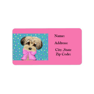 Yorkie Poo Label