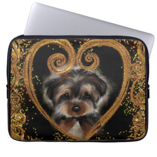 Yorkie Poo Laptop Sleeve