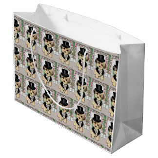 YORKIE POO LARGE GIFT BAG