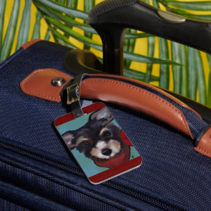 Yorkie Poo Luggage Tag