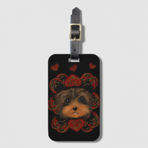 YORKIE POO      LUGGAGE TAG