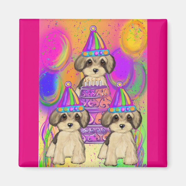 Yorkie Poo Magnet (Front)