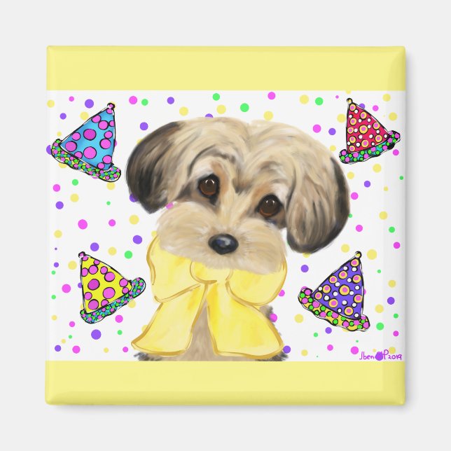 Yorkie Poo Magnet (Front)
