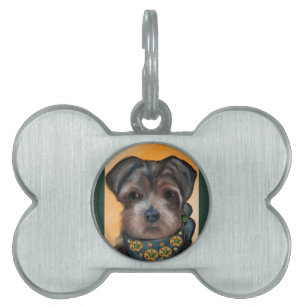 YORKIE POO PET ID TAG