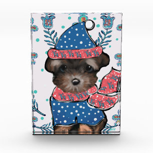 Yorkie Poo Photo Block