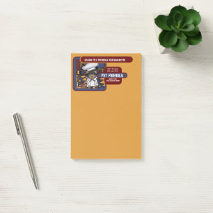 Yorkie Poo Post-it Notes