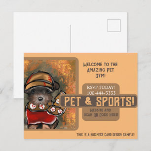 Yorkie Poo Postcard