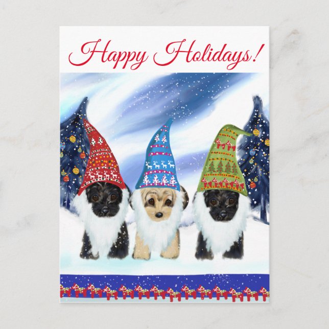 YORKIE POO POSTCARD (Front)