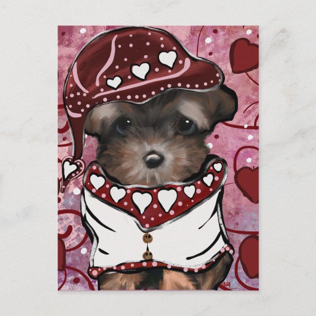 Yorkie Poo Postcard (Front)