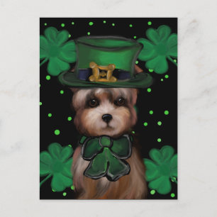 Yorkie  Poo Postcard