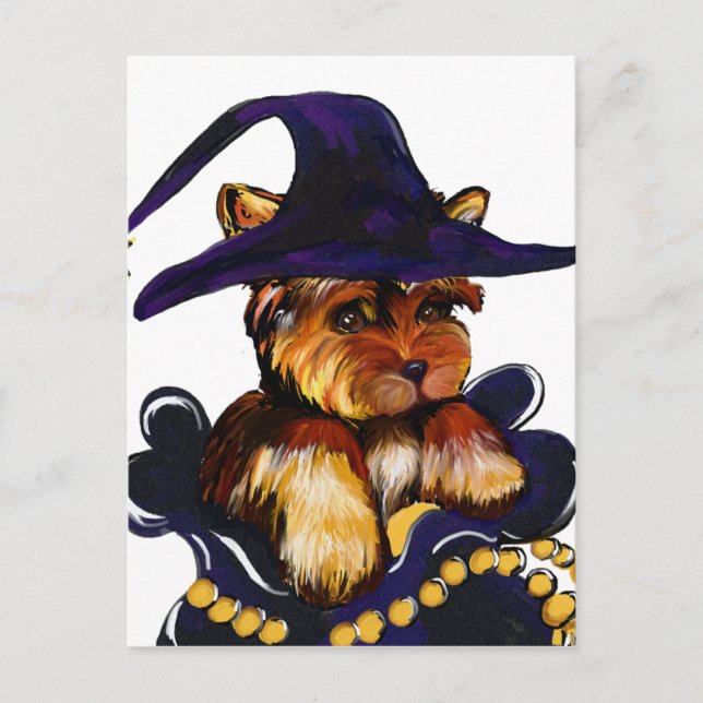 YORKIE POO POSTCARD (Front)