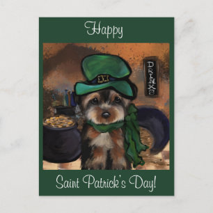 Yorkie  Poo Postcard