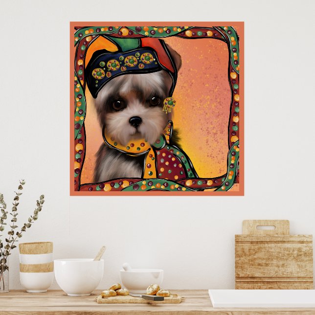 Yorkie Poo Poster (Kitchen)