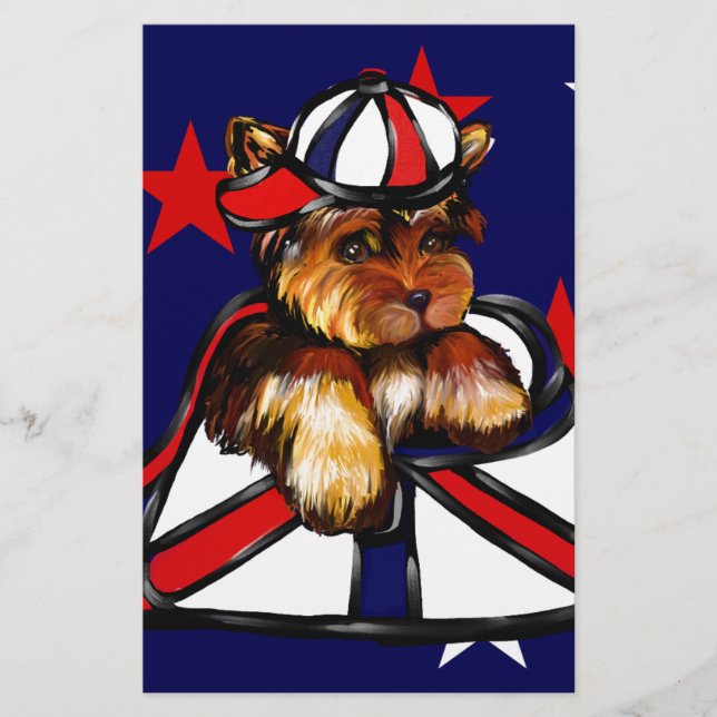 YORKIE POO STATIONERY (Front)