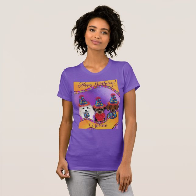 Yorkie Poo  T-Shirt (Front Full)