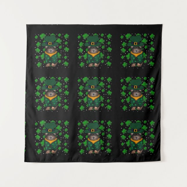 Yorkie  Poo  Tapestry (Front)