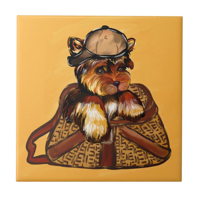 YORKIE POO TILE (Front)