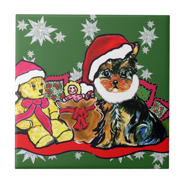 YORKIE POO TILE (Front)