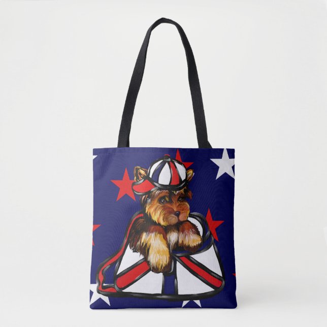 Yorkie Poo Tote Bag (Front)