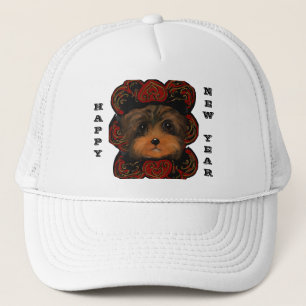 YORKIE POO     TRUCKER HAT