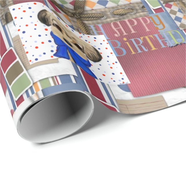 Yorkie Poo Wrapping Paper (Roll Corner)