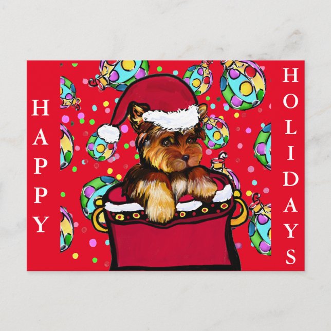YORKIE POSTCARD (Front)
