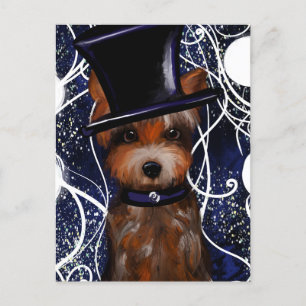 YORKIE POSTCARD