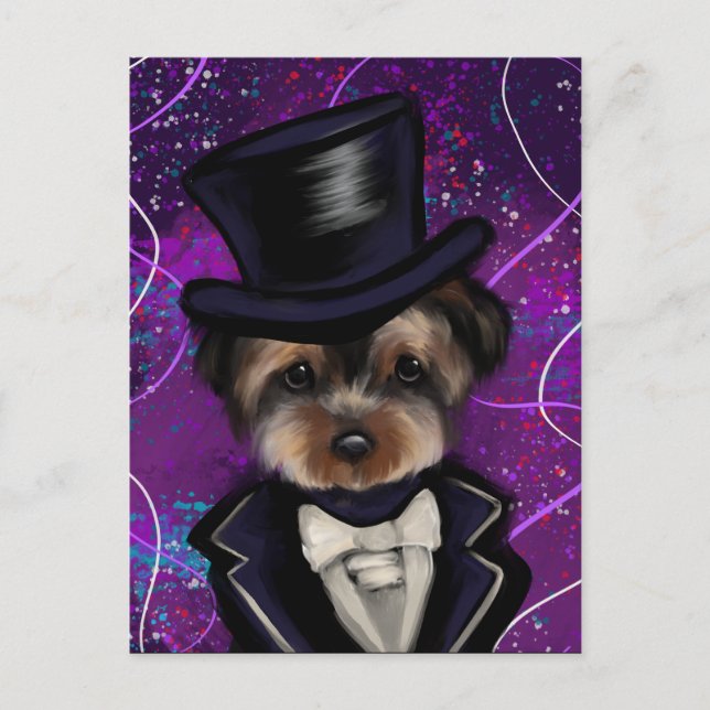 YORKIE           POSTCARD (Front)