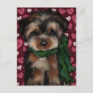 YORKIE POSTCARD