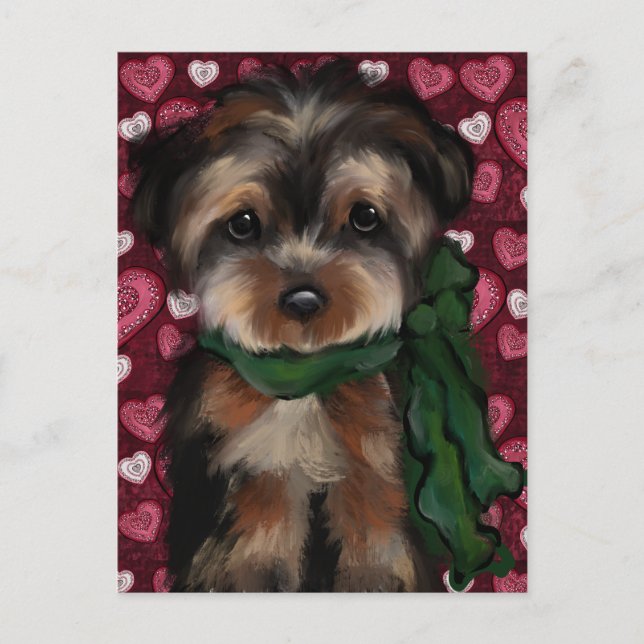 YORKIE          POSTCARD (Front)