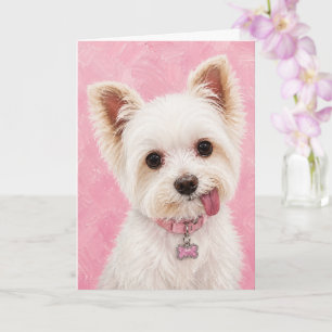 Yorkie Rainbow Bridge Sympathy Card