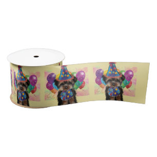 YORKIE             SATIN RIBBON