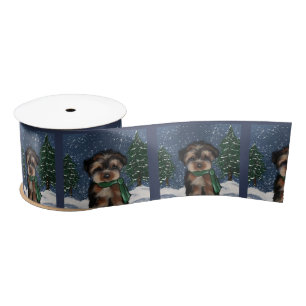 YORKIE             SATIN RIBBON