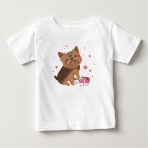 Yorkie the Cutest Trouble Maker Baby T-Shirt